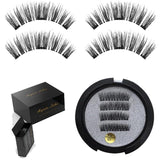 Magnetic eyelashes 6D magnet lashes with 3 tiny magnets Natural False Eyelashes Handmade Eye Lashes Extension Z-KSO2