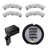 Magnetic eyelashes 6D magnet lashes with 3 tiny magnets Natural False Eyelashes Handmade Eye Lashes Extension Z-KSO2