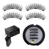 Magnetic eyelashes 6D magnet lashes with 3 tiny magnets Natural False Eyelashes Handmade Eye Lashes Extension Z-KSO2