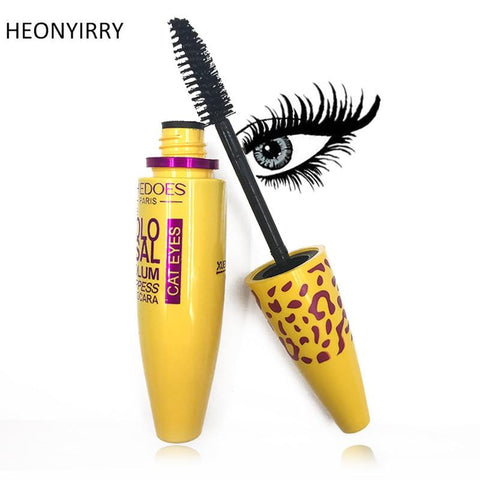 Makeup Cosmetic Mascara Rimel Length Extension Long Curling Eyelash Black Mascara Eyelash Lengthener Makeup MaquiagemMascara