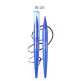Makeup Eyeliner Waterproof Sweat Proof Anti Smudge Colorful Eyeliner Pencil Black Blue Brown