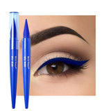 Makeup Eyeliner Waterproof Sweat Proof Anti Smudge Colorful Eyeliner Pencil Black Blue Brown