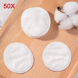 Makeup Remover Paper Cotton Pads Swab Transparent Dual Layer Cylinder Acrylic Nail Art Remover Paper Holder