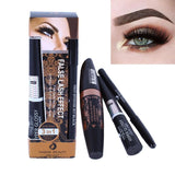 Makeup Set 3 In 1 Black Eyeliner Liquid Waterproof Eyelash Lengthening Mascara Eye Liner Pencil Set Professional Eye Makeup Kit