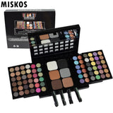 Makeup Set 78 Color Makeup Kit Cosmetics Shimmer Eye Shadow Palette Brushes Powder For Face Maquiagem Profissional Completa