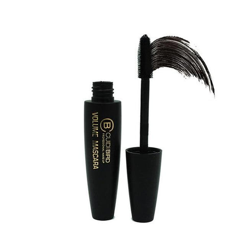 Manooby 4D Silk Fiber Eyelash Mascara Liquid Black Thick Length Non-dizzy Eye Lashes Makeup Tool Waterproof Lasting 3D Mascara