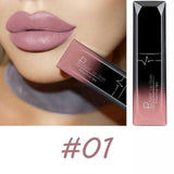 Manooby Waterproof Matte Lipstick Cosmetic Sexy Batom Mate Lip Tint Liquid Lipgloss Makeup Lasting 24 Hours Mate Levre Kit Batom