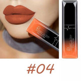 Manooby Waterproof Matte Lipstick Cosmetic Sexy Batom Mate Lip Tint Liquid Lipgloss Makeup Lasting 24 Hours Mate Levre Kit Batom