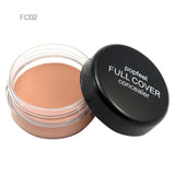 Manooby Women Face Makeup Hide Blemish Concealer Contouring Corretivo Maquiagem Cream Perfect Cover Makeup Concealer Beauty Tool
