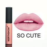 Maquiagem Brand Liquid Matte Lipstick Tint Waterproof Long Lasting Lip Gloss Red Lip Color Velvet Lipgloss Makeup For Women29153