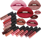 Maquiagem Brand Liquid Matte Lipstick Tint Waterproof Long Lasting Lip Gloss Red Lip Color Velvet Lipgloss Makeup For Women29153