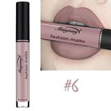 Matte Lip Gloss Nude Makeup Tint Waterproof Liquid Lipstick Pintalabios Rouge a Levre Mat Lip Volume Plumper Gloss Lippenstift