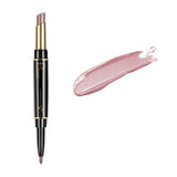 Matte Lipstick Wateproof Double Ended Long Lasting Lipsticks Brand Lip Makeup Cosmetics Nude Dark Red Lips Liner Pencil
