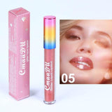 Matte To Glitter Liquid Lipstick Chameleon Gold Metal Matte Lip Gloss Long Lasting Waterproof Pearl Colour Lip Tint Lips Makeup