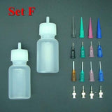 "Mehndi Henna Tattoo JAC Bottle Painting 30ML,Henna Nozzle Applicator Drawing Bottle With Sealing Cap For Stencil Paste Cream Use"