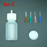 "Mehndi Henna Tattoo JAC Bottle Painting 30ML,Henna Nozzle Applicator Drawing Bottle With Sealing Cap For Stencil Paste Cream Use"