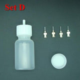 "Mehndi Henna Tattoo JAC Bottle Painting 30ML,Henna Nozzle Applicator Drawing Bottle With Sealing Cap For Stencil Paste Cream Use"