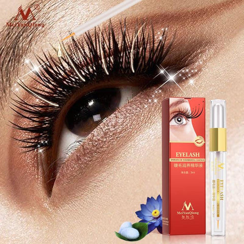 MeiYanQiong Eyelash Growth Nutrient Liquid Eye Eyelash Extension Thickening Long Length Strong Growth Eyelash Eye Care 10ml