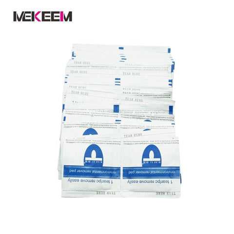 Mekeem Gel Polish Remover Wraps 50 Pcs / 100 Pcs / 200 Pcs Soakc Off Gel Nails remover pads  UV Gel Remover Nails Care Tools