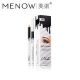 Menow Brand 1PC Eye Contour Liner Cosmetic Perncil for Women Easy to Wear Waterproof White Eyeliner Pencil Cheap Makeup