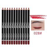 Menow matte eyeliner pencil rose red blue white eyeliner waterproof long lasting shimmer eyeliner pen wood eye liner MN048