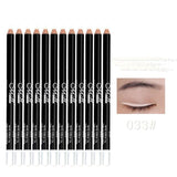 Menow matte eyeliner pencil rose red blue white eyeliner waterproof long lasting shimmer eyeliner pen wood eye liner MN048