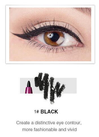 Menow matte eyeliner pencil waterproof long lasting 24 Hours smooth KAJAL eye liner black brown eye contour pen MN066