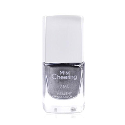 Metallic Silver Color Mirror Nail Polish Gel Base Coat Peel Off Nail Varnish Manicure Nail Design Art Polish Decorations