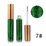 Metallic colorful Glitter Eyeliner Waterproof Liquid Pencils Eye Make up Eyeliner Shining Shimmer Eyeshadow Cosmetics Tool