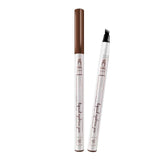 Microblading Eyebrow Pencil Waterproof Fork Tip Eyebrow Tattoo Pen Fine Eyebrow Sketch Enhancer Dye Tint Pencil