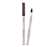 Microblading Eyebrow Pencil Waterproof Fork Tip Eyebrow Tattoo Pen Fine Eyebrow Sketch Enhancer Dye Tint Pencil