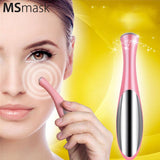 Mini Eye Massage Device Pen Facials Vibration Thin Face Magic Stick Anti Bag Pouch Wrinkle Electric Eye Massager Vibrator