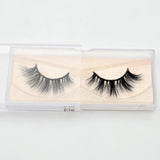 Mink Eyelashes Hand Made Crisscross False Eyelashes Cruelty Free Dramatic 3D Mink Lashes Long Lasting Faux Cils for Makeup Tools