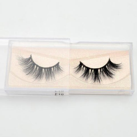 Mink Eyelashes Hand Made Crisscross False Eyelashes Cruelty Free Dramatic 3D Mink Lashes Long Lasting Faux Cils for Makeup Tools