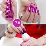 Mirror  12 Colors Titanium Nail Polish Durable Flow Of Gold Non-peelable Metal Nail Art Quick Drying Nails Polish Women Beauty