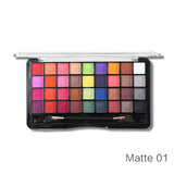 Miss Rose 36 Color Eyeshadow Palette Make Up Palette Bright Matte Shimmer Colorful Makeup Eye Shadow Set Cosmetic With Brush