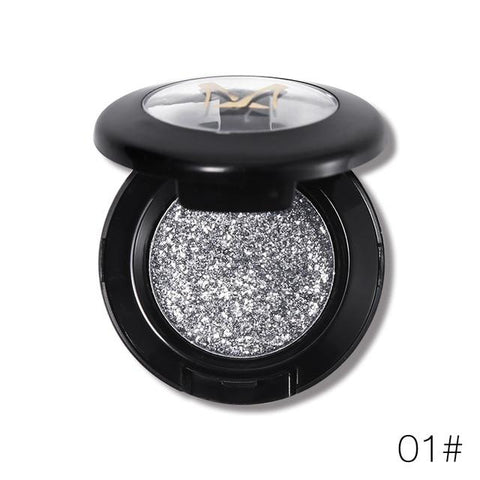 Miss Rose Diamond Glitter Eyeshadow 24 Colors Single Palette Illuminator Makeup Shimmer Metal Eye Shadow Shine Pigment Cosmetics