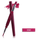 Miss Rose Double-end Lip Makeup Lipstick Pencil Waterproof Long Lasting Tint Sexy Red Lip Stick Beauty Matte Liner Pen Lip Stick