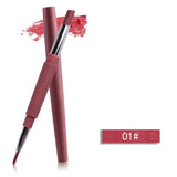 Miss Rose Double-end Lip Makeup Lipstick Pencil Waterproof Long Lasting Tint Sexy Red Lip Stick Beauty Matte Liner Pen Lip Stick