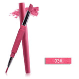 Miss Rose Double-end Lip Makeup Lipstick Pencil Waterproof Long Lasting Tint Sexy Red Lip Stick Beauty Matte Liner Pen Lip Stick