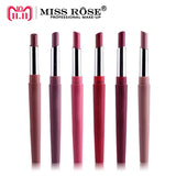 Miss Rose Double-end Lip Makeup Lipstick Pencil Waterproof Long Lasting Tint Sexy Red Lip Stick Beauty Matte Liner Pen Lip Stick