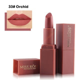 Miss Rose Professional Matte Lips Makeup Kiss proof lipstick Batom Pencil Brown Lip Stick Nude Red Velvet Lipsticks Cosmetics