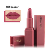 Miss Rose Professional Matte Lips Makeup Kiss proof lipstick Batom Pencil Brown Lip Stick Nude Red Velvet Lipsticks Cosmetics