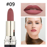 Miss Rose Sexy Matte Lipstick Pigment Velvet Baton Waterproof Long Lasting Matt Lip Stain Batom Makeup Red Nude Colors Cosmetics