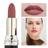 Miss Rose Sexy Matte Lipstick Pigment Velvet Baton Waterproof Long Lasting Matt Lip Stain Batom Makeup Red Nude Colors Cosmetics