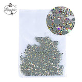 Mixed Size 1/ Pack Rhinestones Set Gold flack Crystal Glass Hotfix Flatback Nail art Rhinestones For DIY Nails 045