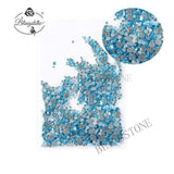 Mixed Size 1/ Pack Rhinestones Set Gold flack Crystal Glass Hotfix Flatback Nail art Rhinestones For DIY Nails 045