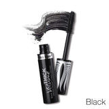 Music Flower 5 Color Curling 3D Mascara Waterproof Curling Rimel Mascara Makeup Long-lasting Quick-dry Thick Eyelash Black Blue