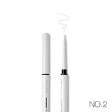 Music Flower 8 Colors Gel Eyeliner Automatic Waterproof Makeup Black Eye Liner Long Lasting Natural Eyeliner Pencil Shimmer Blue