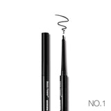 Music Flower 8 Colors Gel Eyeliner Automatic Waterproof Makeup Black Eye Liner Long Lasting Natural Eyeliner Pencil Shimmer Blue